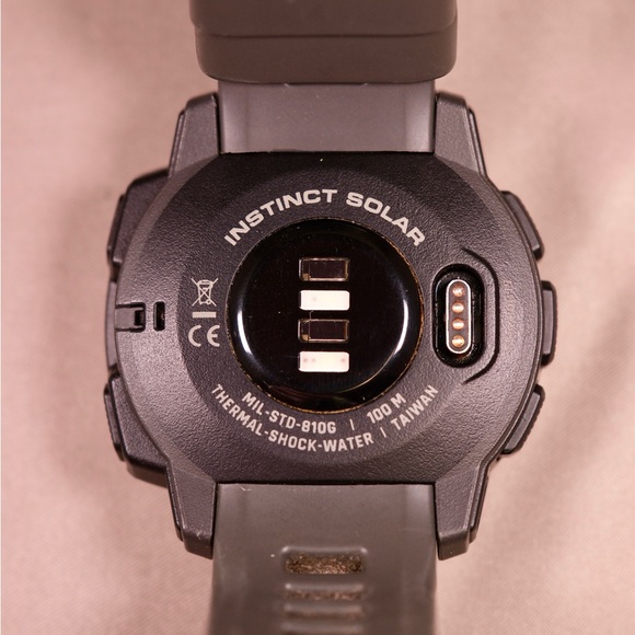 Garmin Black Instinct Solar Smartwatch - Picture 3 of 5